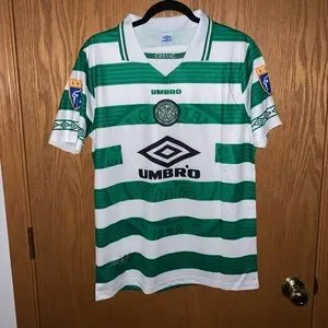 umbro celtic soccer ユニフォーム 新品 Lサイズ Celtic 1995 - 1997 Home football Umbro shirt size Large | eBay